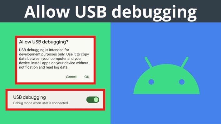 Allow USB debugging