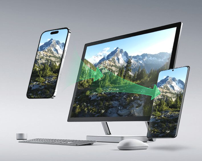 screen mirroring iphone to pc via FlashGet Cast