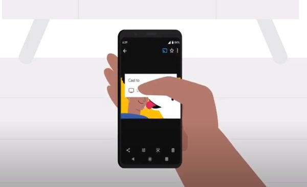 cast google photos to TV