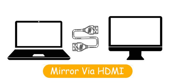 cast to TV from laptop via HDMI cable