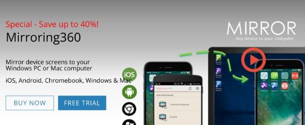 cast iphone to PC via Mirroring360
