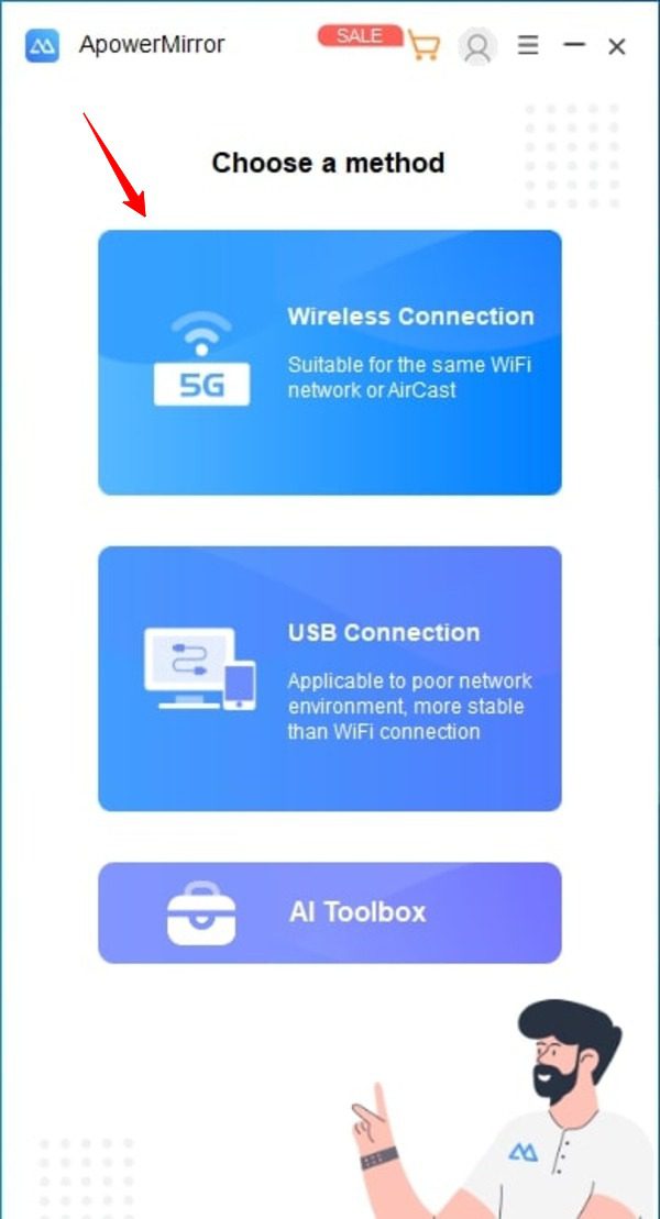 connect apowermirror