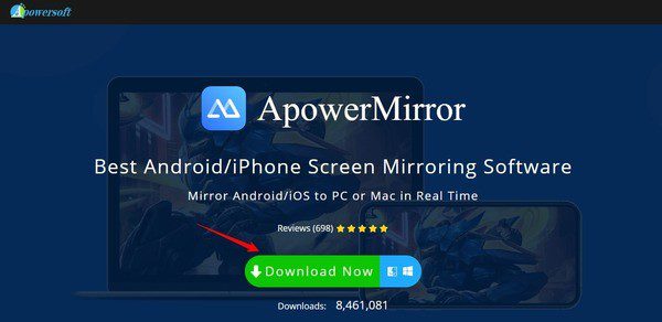 download ApowerMirror app
