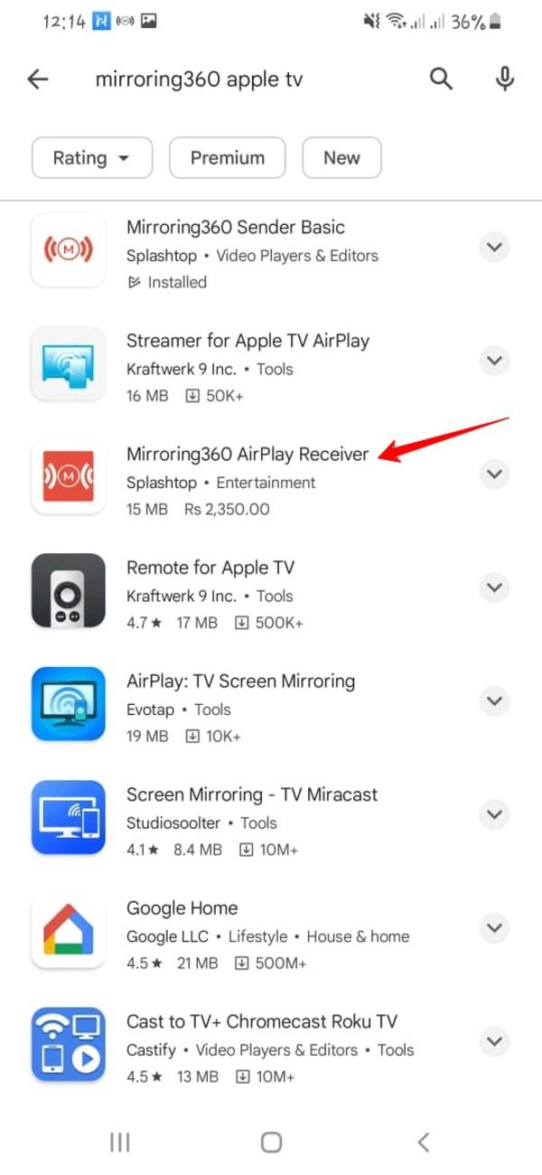 Mirroring360 AirPlay Receiver