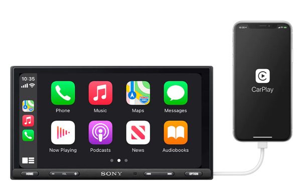 connect iphone to carplay