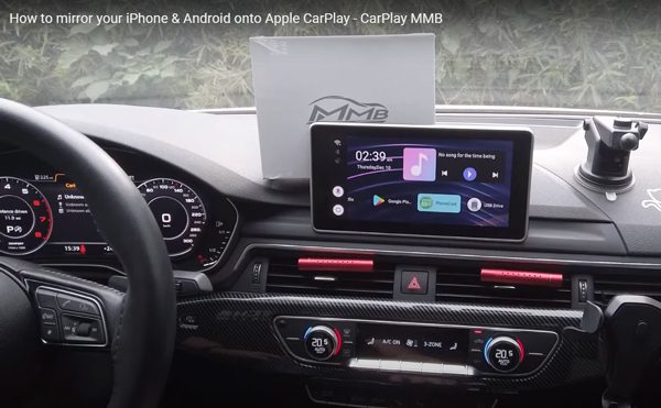 mirror phone to car screen with carplay