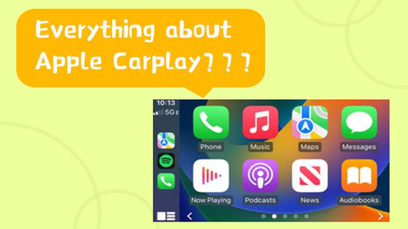 apple carplay screen