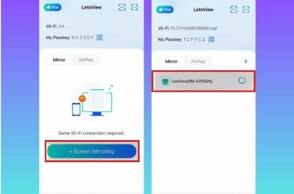 bluetooth cast via letsview