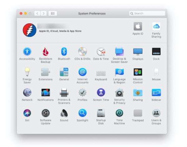 System Preferences