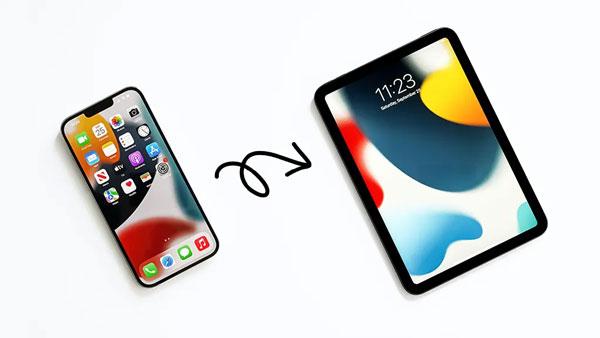 connect iPhone to iPad