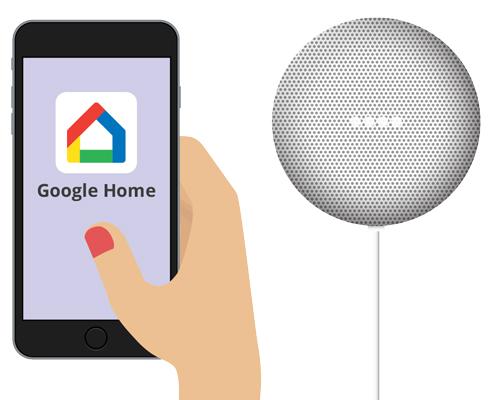 Google Home Mini speaker