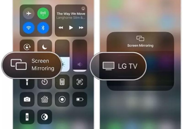 Mirror your iPhone to LG TV