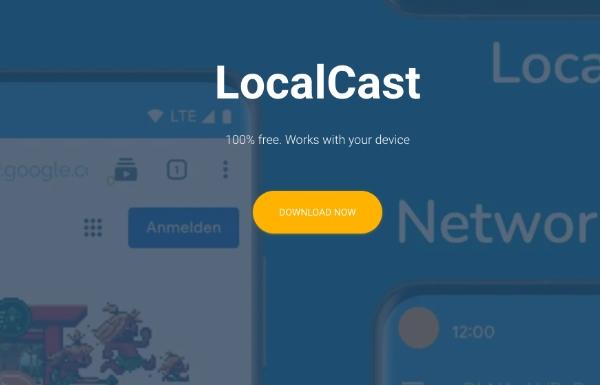 cast google movies via localcast app