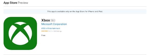 Xbox app