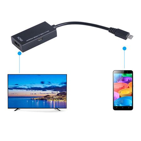 connect with HDMI cable