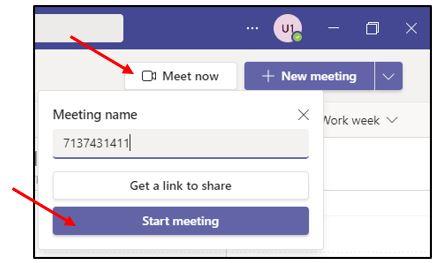 Open the Microsoft Teams