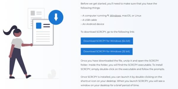 download scrcpy