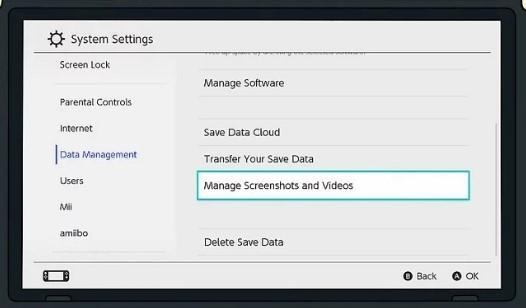 manage screenshots and videos