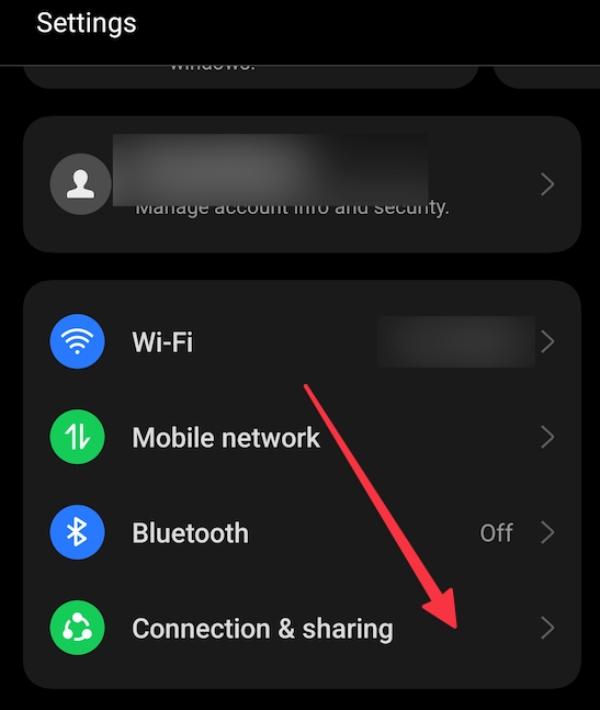 Click on “Connected devices”.